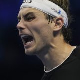 La joie de Taylor Fritz KEYSTONE/AP/Antonio Calanni